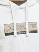 Jack & Jones JORINWOOD Block Branding Sweat Hoodie | Men’s Organic Cotton Hoodie