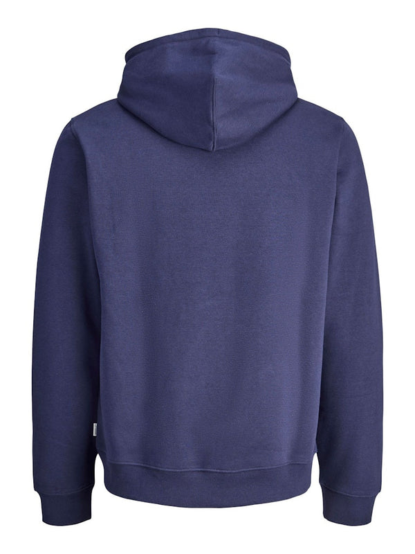 Jack & Jones JORINWOOD Block Branding Sweat Hoodie | Men’s Organic Cotton Hoodie