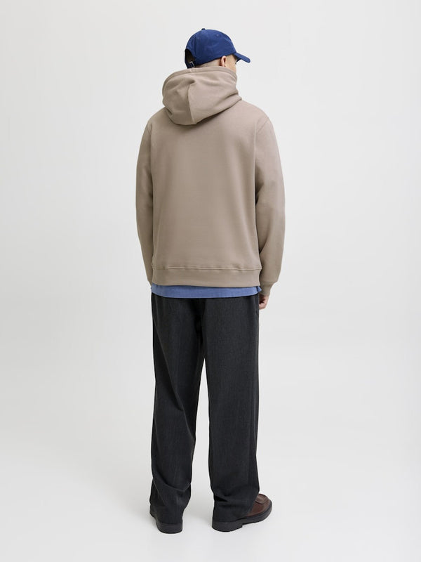 Jack & Jones JORINWOOD Block Branding Sweat Hoodie | Men’s Organic Cotton Hoodie