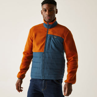 Regatta Men’s Frankie Borg Hybrid Full Zip Fleece | Warmloft Insulated Jacket – Borderland Muff