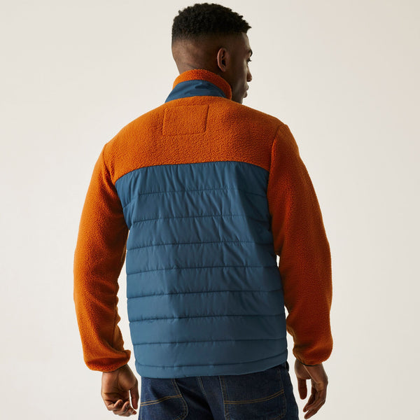 Regatta Men’s Frankie Borg Hybrid Full Zip Fleece | Warmloft Insulated Jacket – Borderland Muff