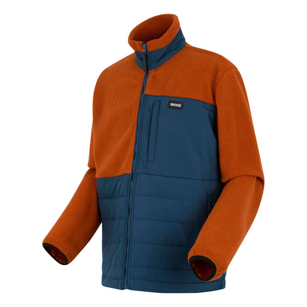 Regatta Men’s Frankie Borg Hybrid Full Zip Fleece | Warmloft Insulated Jacket – Borderland Muff