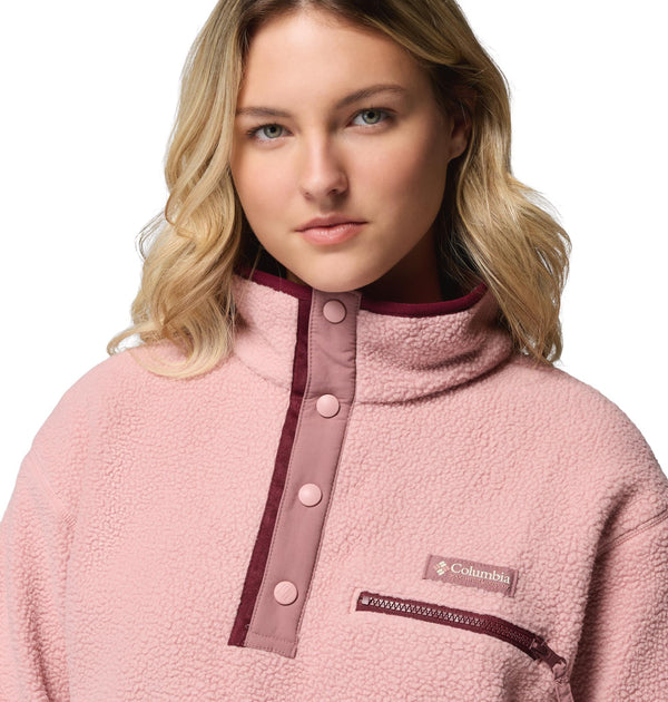 Columbia Ladies Helvetia II Cropped Half Snap Fleece | Women’s Sherpa – Borderland Muff