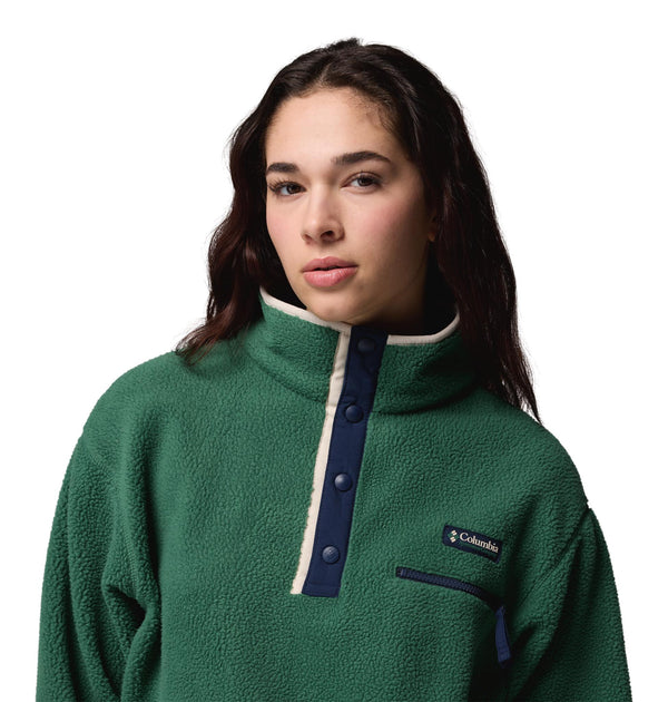 Columbia Ladies Helvetia II Cropped Half Snap Fleece | Women’s Sherpa – Borderland Muff