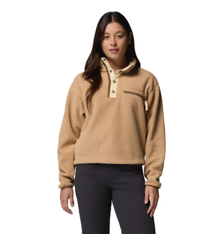 Buy sand Columbia Ladies Helvetia II Cropped Half Snap Fleece | Women’s Sherpa – Borderland Muff
