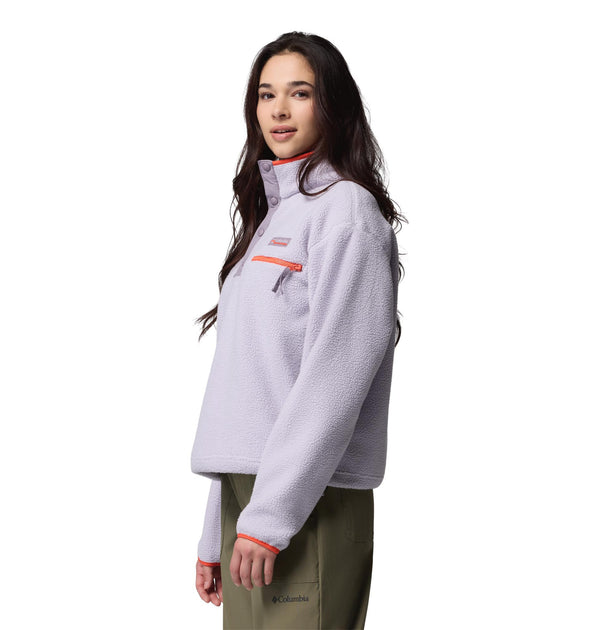 Columbia Ladies Helvetia II Cropped Half Snap Fleece | Women’s Sherpa – Borderland Muff