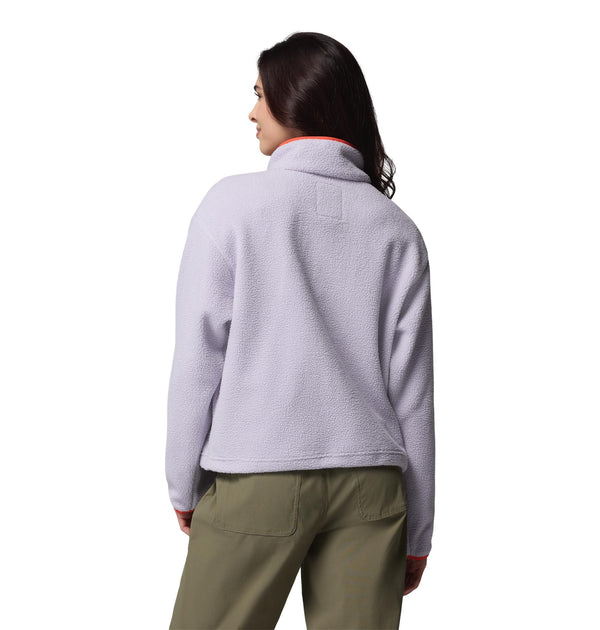 Columbia Ladies Helvetia II Cropped Half Snap Fleece | Women’s Sherpa – Borderland Muff