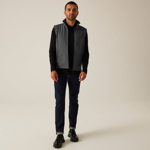 Regatta Professional Classic Bodywarmer | Men’s Softshell Work Vest – Borderland Muff