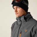Dare2b Edge III Men’s Ski Jacket | Iron Gate Waterproof Winter Coat – Borderland Muff