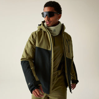 Dare2b Halfpipe III Men’s Ski Jacket | Olive Green Waterproof – Borderland Muff