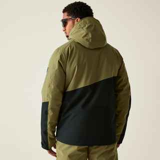 Dare2b Halfpipe III Men’s Ski Jacket | Olive Green Waterproof – Borderland Muff