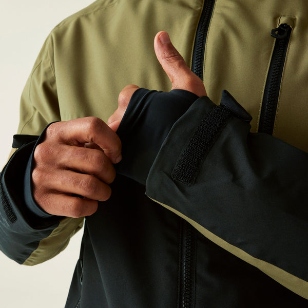Dare2b Halfpipe III Men’s Ski Jacket | Olive Green Waterproof – Borderland Muff