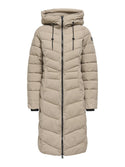 ONLY ONLJULIET LIFE Quilt Coat | Women’s Long Quilted Winter Jacket – Borderland Muff