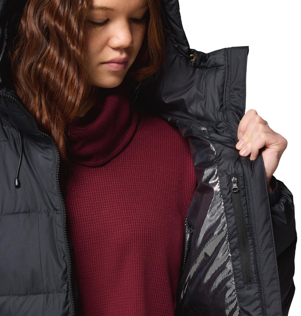 Columbia Ladies Pike Lake III Long Jacket | Women’s Winter Coat – Borderland Muff