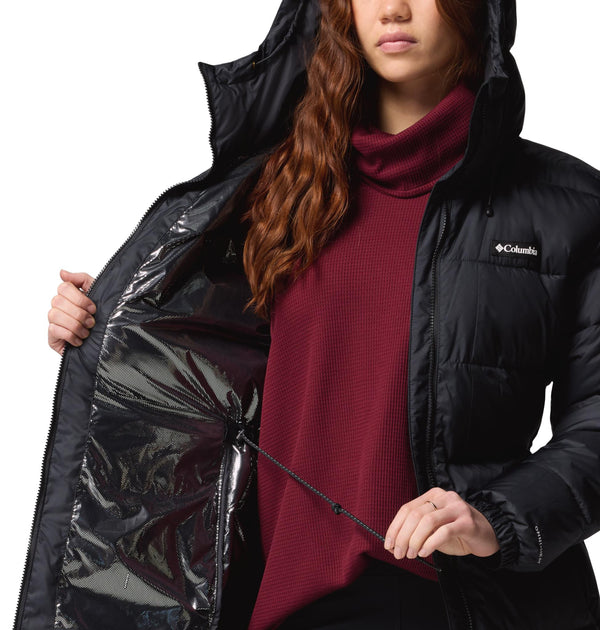 Columbia Ladies Pike Lake III Long Jacket | Women’s Winter Coat – Borderland Muff