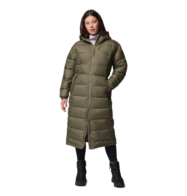 Columbia Ladies Pike Lake III Long Jacket | Women’s Winter Coat – Borderland Muff