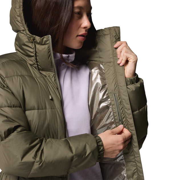 Columbia Ladies Pike Lake III Long Jacket | Women’s Winter Coat – Borderland Muff