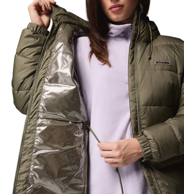 Columbia Ladies Pike Lake III Long Jacket | Women’s Winter Coat – Borderland Muff