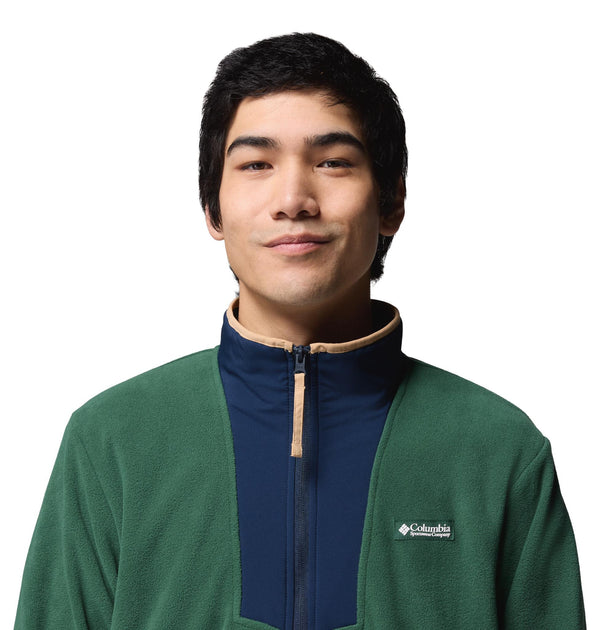Columbia Men’s Sequoia Grove Half Zip Fleece | Recycled Midlayer – Borderland Muff