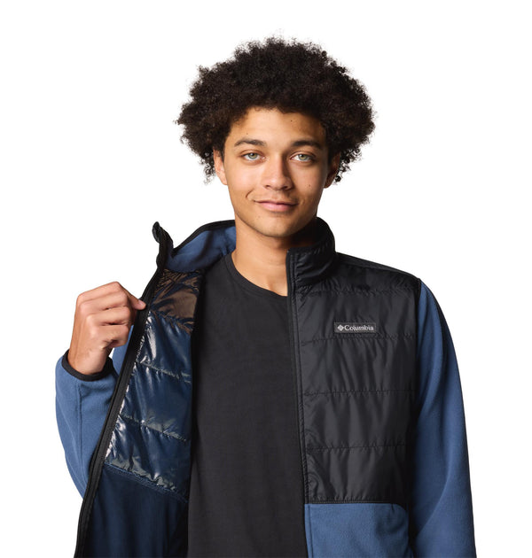 Columbia Men’s Basin Butte II Full Zip Fleece | Omni-Heat Midlayer – Borderland Muff