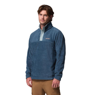 Buy blue Columbia Men’s Steens Mountain Half Snap II Fleece | Classic Pullover – Borderland Muff
