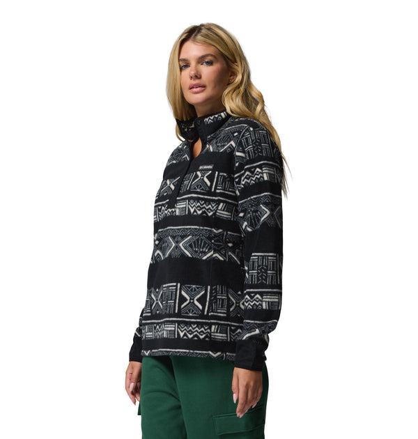 Columbia Benton Springs Printed Half Snap Ladies Fleece | Women’s Pullover – Borderland Muff