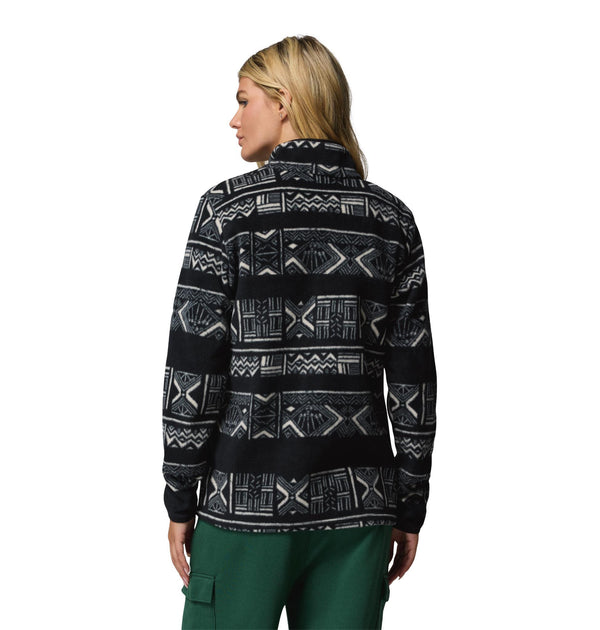 Columbia Benton Springs Printed Half Snap Ladies Fleece | Women’s Pullover – Borderland Muff