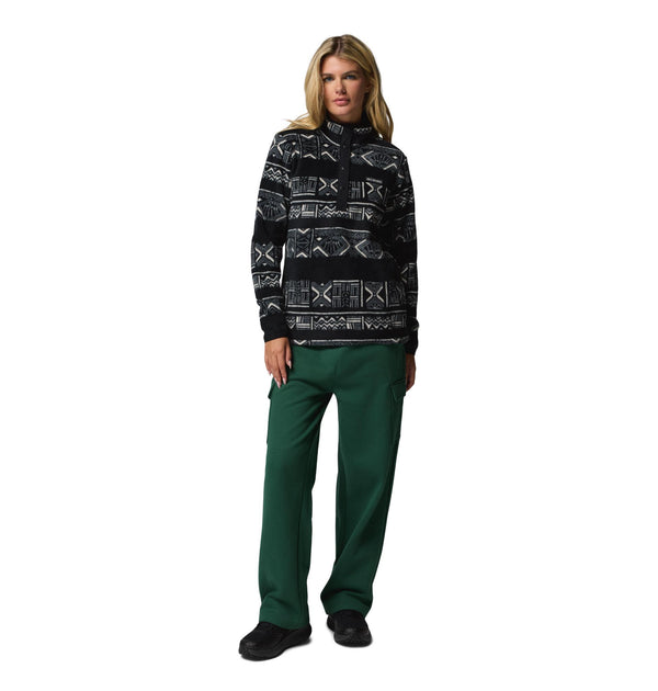 Columbia Benton Springs Printed Half Snap Ladies Fleece | Women’s Pullover – Borderland Muff