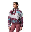 Columbia Ladies Helvetia II Printed Cropped Half Snap Fleece – Borderland Muff