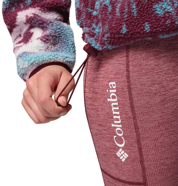 Columbia Ladies Helvetia II Printed Cropped Half Snap Fleece – Borderland Muff
