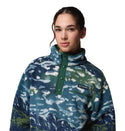 Columbia Ladies Helvetia II Printed Cropped Half Snap Fleece – Borderland Muff