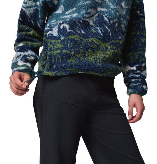 Columbia Ladies Helvetia II Printed Cropped Half Snap Fleece – Borderland Muff