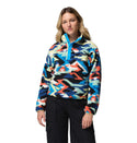 Columbia Ladies Helvetia II Printed Cropped Half Snap Fleece – Borderland Muff
