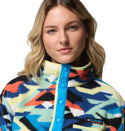 Columbia Ladies Helvetia II Printed Cropped Half Snap Fleece – Borderland Muff