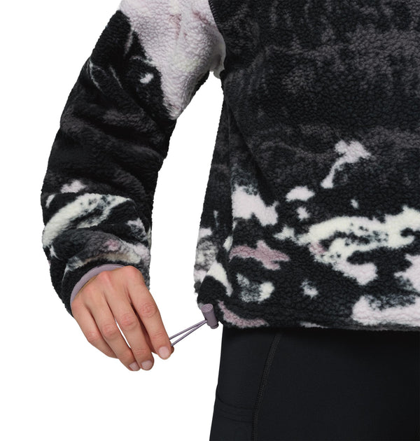 Columbia Ladies Helvetia II Printed Cropped Half Snap Fleece – Borderland Muff