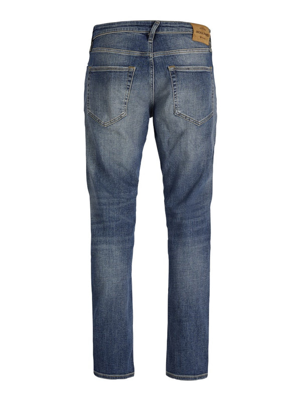 Jack & Jones JJIGlenn 335 Slim Fit Blue Jeans | Men’s Denim – Borderland Muff