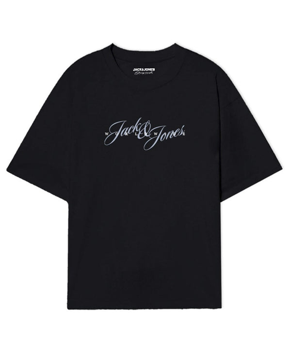 Jack & Jones JORINWOOD Men’s Crew Neck Cotton T-Shirt – Borderland Muff