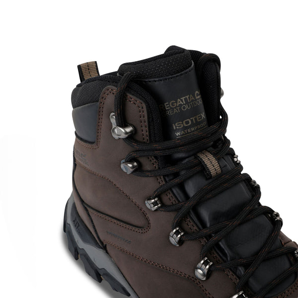 Regatta Men’s Holcombe Classic Walking Boots | Waterproof Trail Shoes