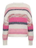 ONLY Alyssa Life Stripe Knit Jumper | Women’s Pullover Ireland