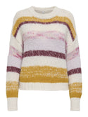 ONLY Alyssa Life Stripe Knit Jumper | Women’s Pullover Ireland