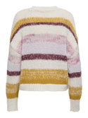 ONLY Alyssa Life Stripe Knit Jumper | Women’s Pullover Ireland