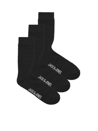 Jack & Jones Black Socks 3-Pack | Men’s Everyday Socks