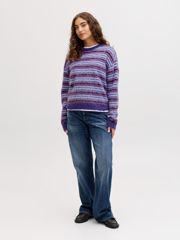 JJXX Marcia Crew Neck Knit | Women’s Striped Jumper Ireland