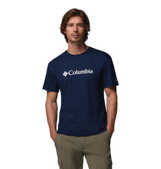 Buy navy-white Columbia Mens CSC Logo Tee