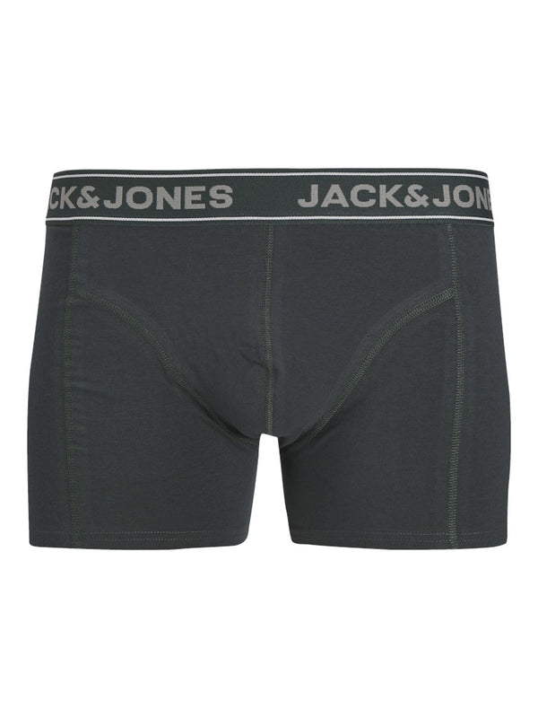 Jack & Jones JACBLACK 3-Pack Men’s Trunks – Organic Cotton Underwear