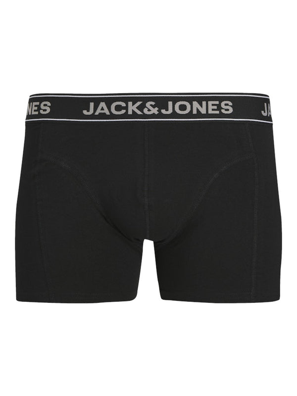 Jack & Jones JACBLACK 3-Pack Men’s Trunks – Organic Cotton Underwear