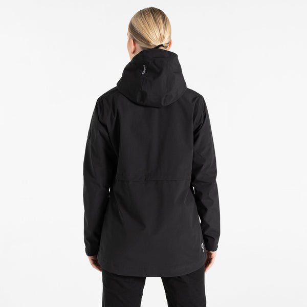 Dare2b Women’s Switch Up II Waterproof Hiking Jacket - Black, Denim