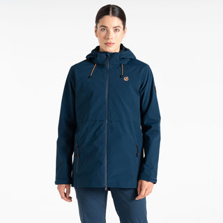 Buy denim-blue Dare2b Women’s Switch Up II Waterproof Hiking Jacket - Black, Denim