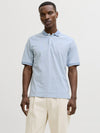 Jack & Jones Mens Blualves Regular Fit Short Sleeve Polo - Borderland Muff