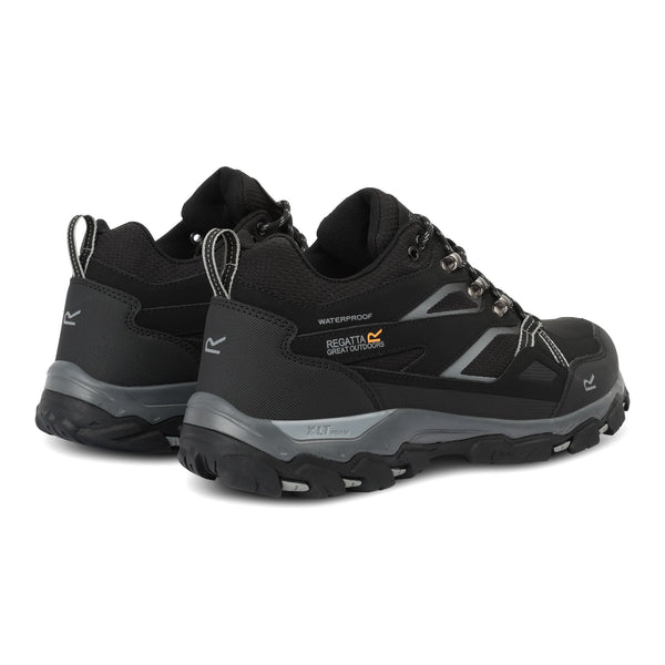Regatta Men’s Holcombe III Low Waterproof Walking Shoes - Borderland Muff